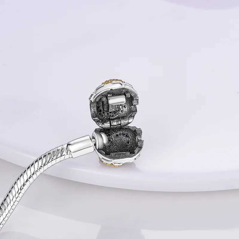 Bracelet Silver 925 Original 17-20CM Star Moon Sun Four Leaf Clover Green Zircon Bracelets Fit DIY Charms Birthday Jewelry Gifts W251206