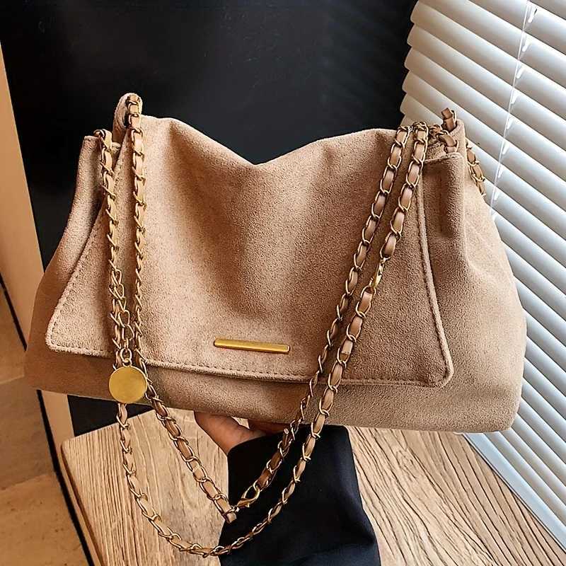 Perfect Lily Womens Vintage Faux Suede Crossbody Shoulder Bag Large Capacity Elegant Handbag for Women Casual Formal EventsT251205