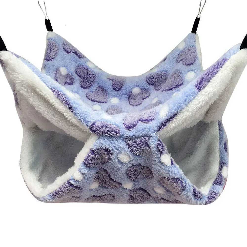 Fashion Hanging Pet Hammock Pet Sleeping Bag Hamster Cage Squirrel Beds M251206