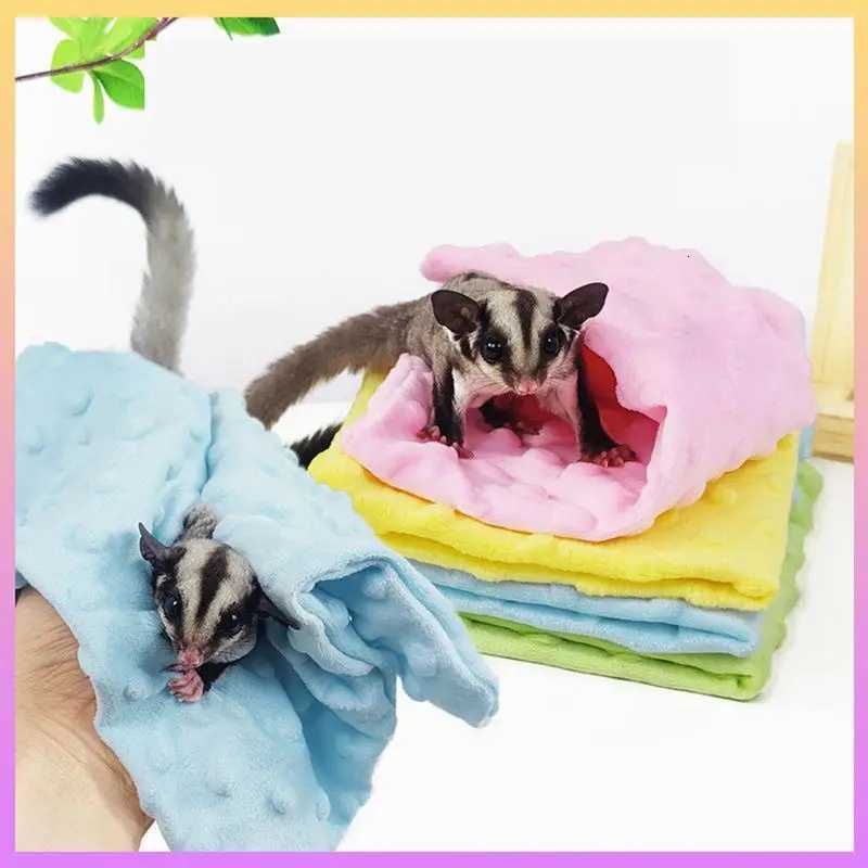 Small Animal Blankets For Cage Hamster Cage Bedding Blanket Washable Small Pet Playing Hand Towel Sleep Pad For Chinchilla M251206