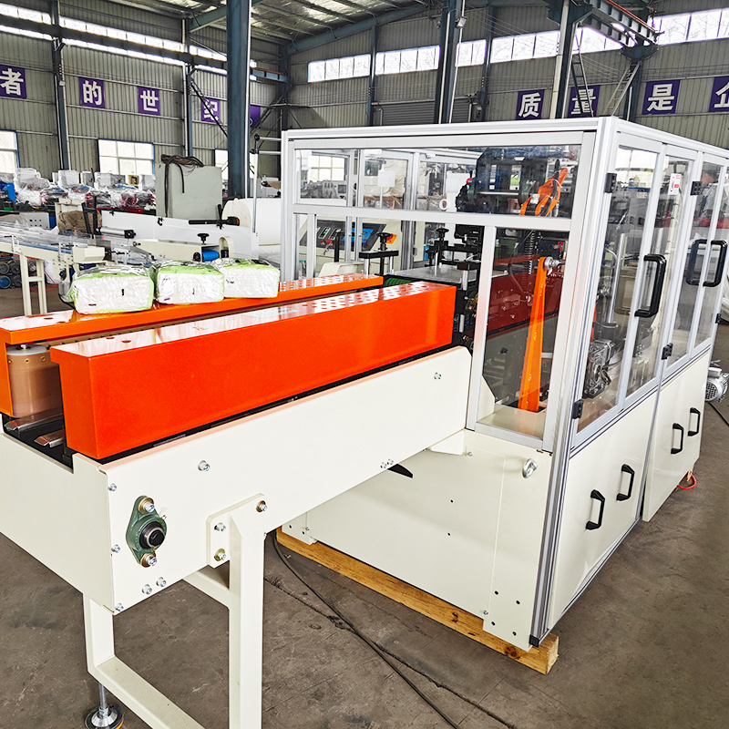 Industrial-Grade BBOP Transparent Film Packaging Machine | Automatic 3D Wrapping for Large Retail Boxes