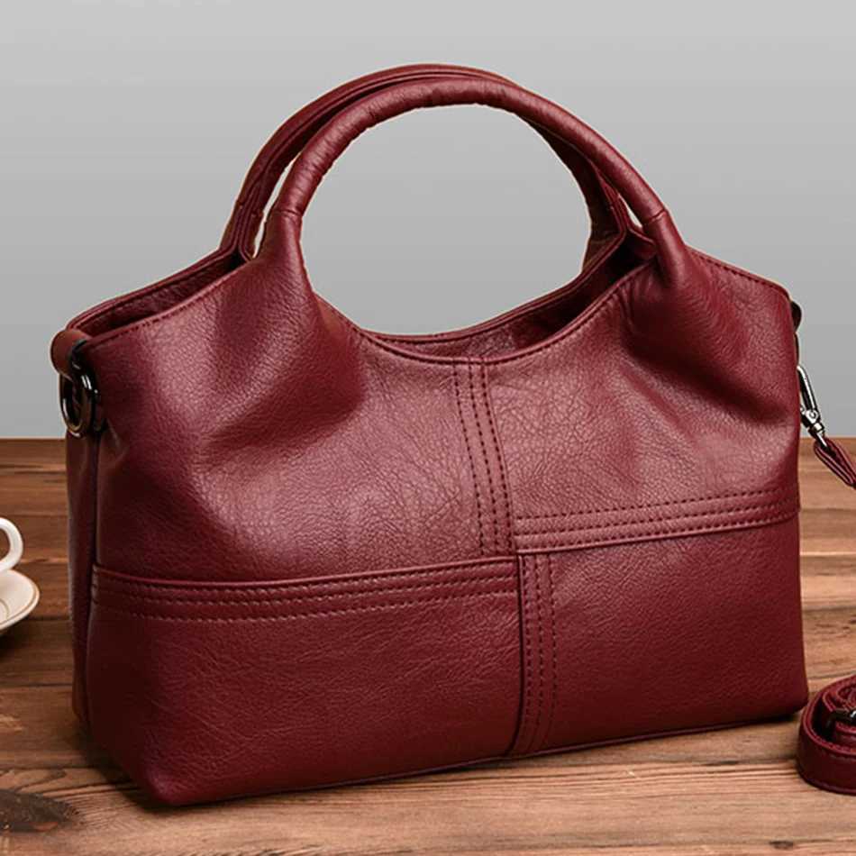 Genuine Brand Handbags Soft Leather High Quality Women Bag 2024 Small Casual Female Messenger Shoulder Bag Ladies Crossbody BagT251205