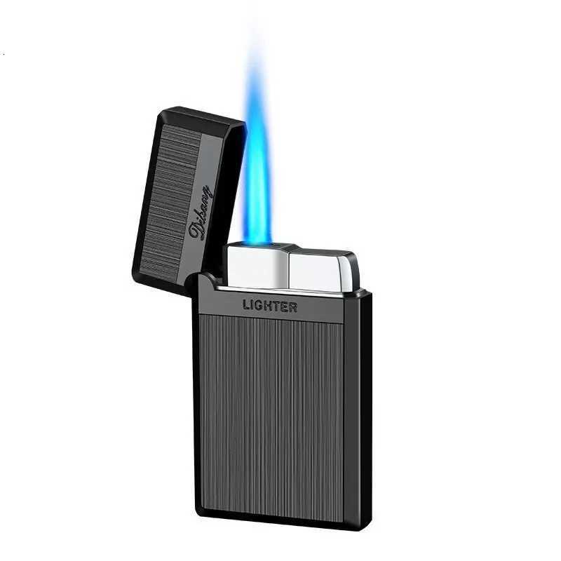 Loud Sounds Straight To The Flame Can Be Circated and Iatable for Mens Personali Lighter Open The Cover To Ignite H251206
