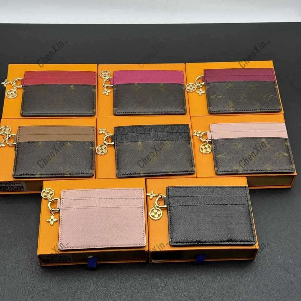 Lvslys vuittonhandbag Designer wallet Luxury card holder portafoglio uomo Classic Letter Full Leather Embossed Wallet Original Quality ID Card Holder