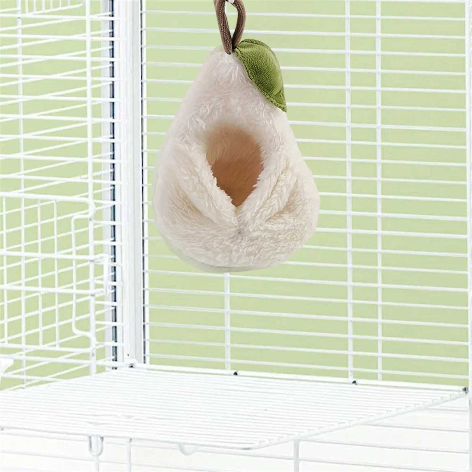 Cozy Hanging Hammock Bed for Small Pets like Hamsters Guinea Pigs Rats and Chinchillas - Sleep Rest and Play in Style M251206