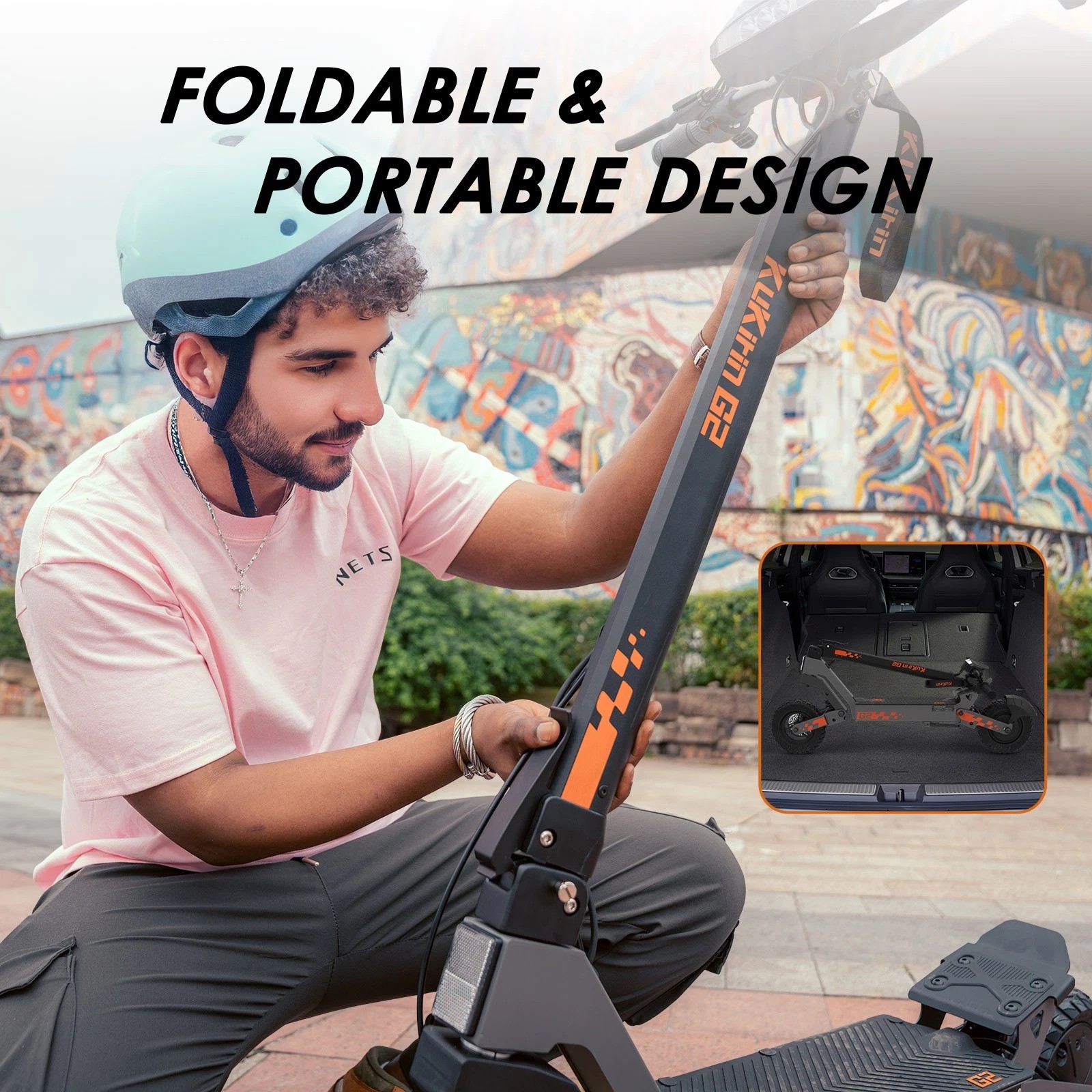 Kukirin G2 800W Adult Folding Electric Scooter 48V/15AH E-Scooter Maximum speed 45-50km/h 10-inch off-road tires 60KM Long range