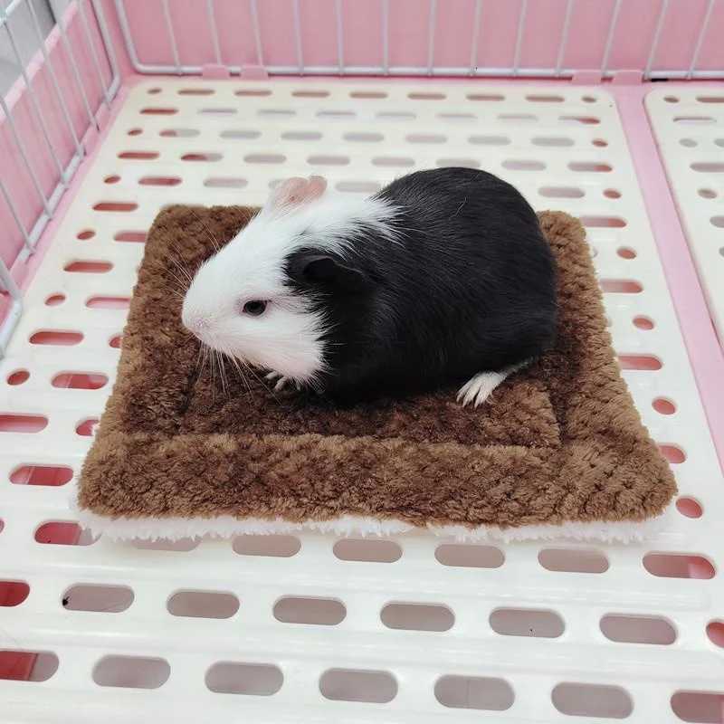 Guinea Pig Hamster Warm Mats Bed Hamster Sleep Pad Squirrel Hedgehog Soft Cushion Rabbit Chinchilla Bed Mat House Nest M251206