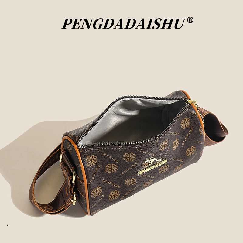 Fashionable trendy ladies single-shoulder bag 2025 new model large capacity single-shoulder bag retro womens bag for commutingT251206