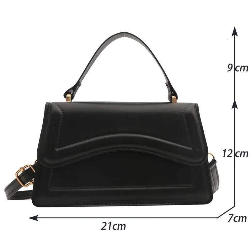 High Quality PU Leather Handbag Purse Womens Bag Solid Color Shoulder Crossbody Bags Lady Messenger Small Tote for Women GirlsT251206