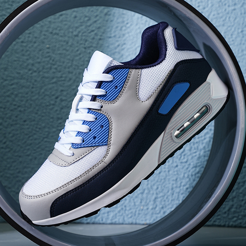 Free Shipping Fashion Air Cushion Running Shoes for Men and Women Sport Gym Large Size Lightweight Breathable Mesh Sneakers Designer Shoes