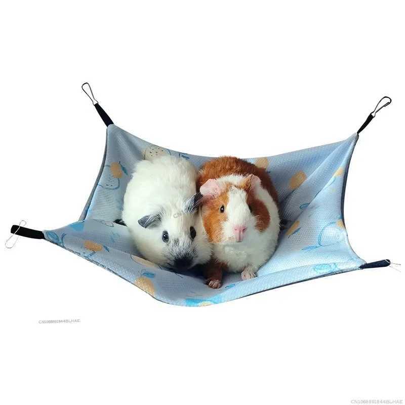 Hamster Hammock Honey Bag Glider Insulation Double sided Hammock Small Pet Hammock Hanging Squirrel Sleeping Bag Pet Supplies M251206