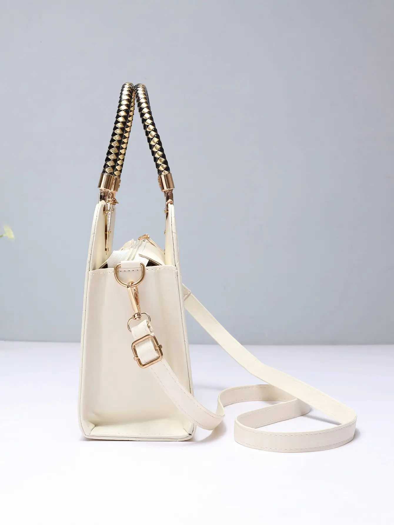 Womens minimalist large capacity mom bag commuter style business single shoulder handbagT251205