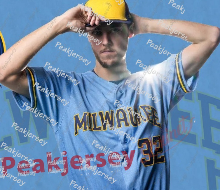 Christian Yelich 2026 New Jersey William Contreras Jackson Chourio Sal Frelick Embroidery Shirt Breathable Button-Up Sports Uniform For Training Competition