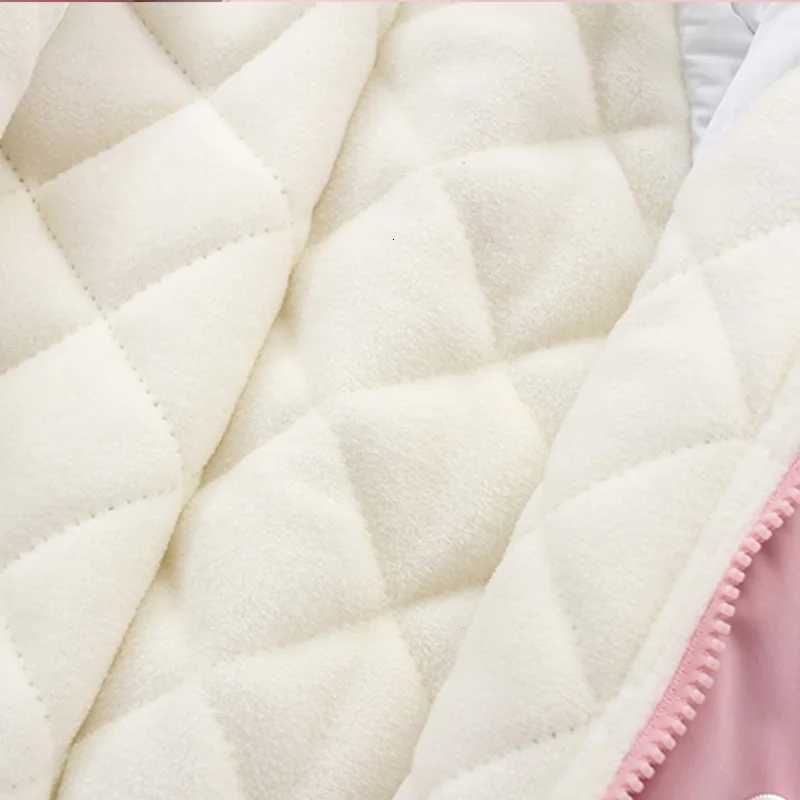 -30 Degree Russia Children Winter Ski Suit Warm Thicken Baby Jumpsuit New Children Clothing Set Waterproof Girls Snowsuit 2-5YW251206