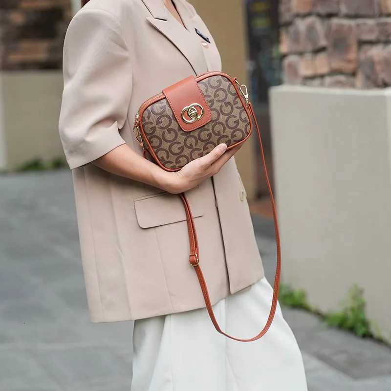 New Women Crossbody Bag PU Leather Bags Multi Space Fashion Sense Large Capacty Fashion Shoulder Material Lightweight BagT251205