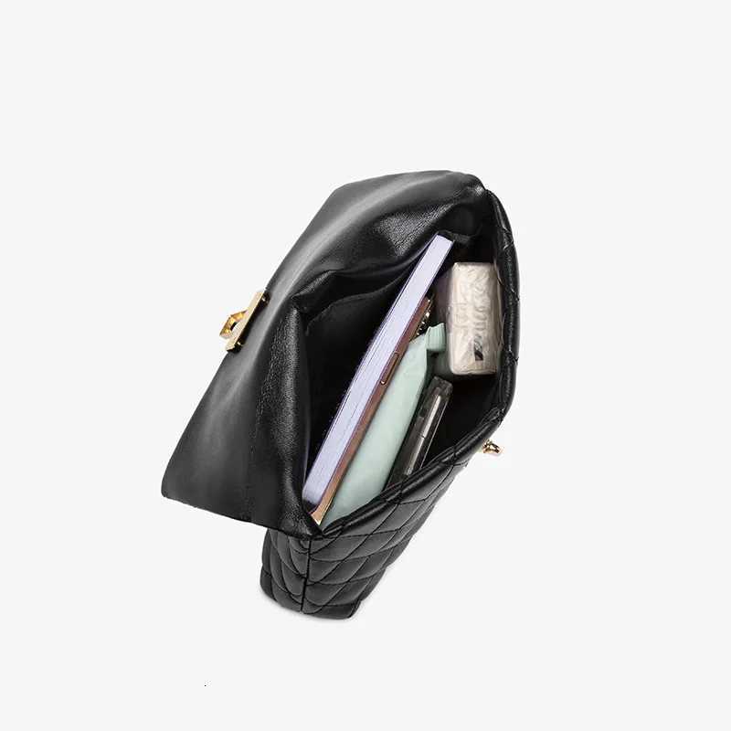 Quilted Shoulder Bag with Mini Round Coin Purse Set Chain Strap Luxury Women Handbag Designer Crossbody Bag for Daily UseT251206