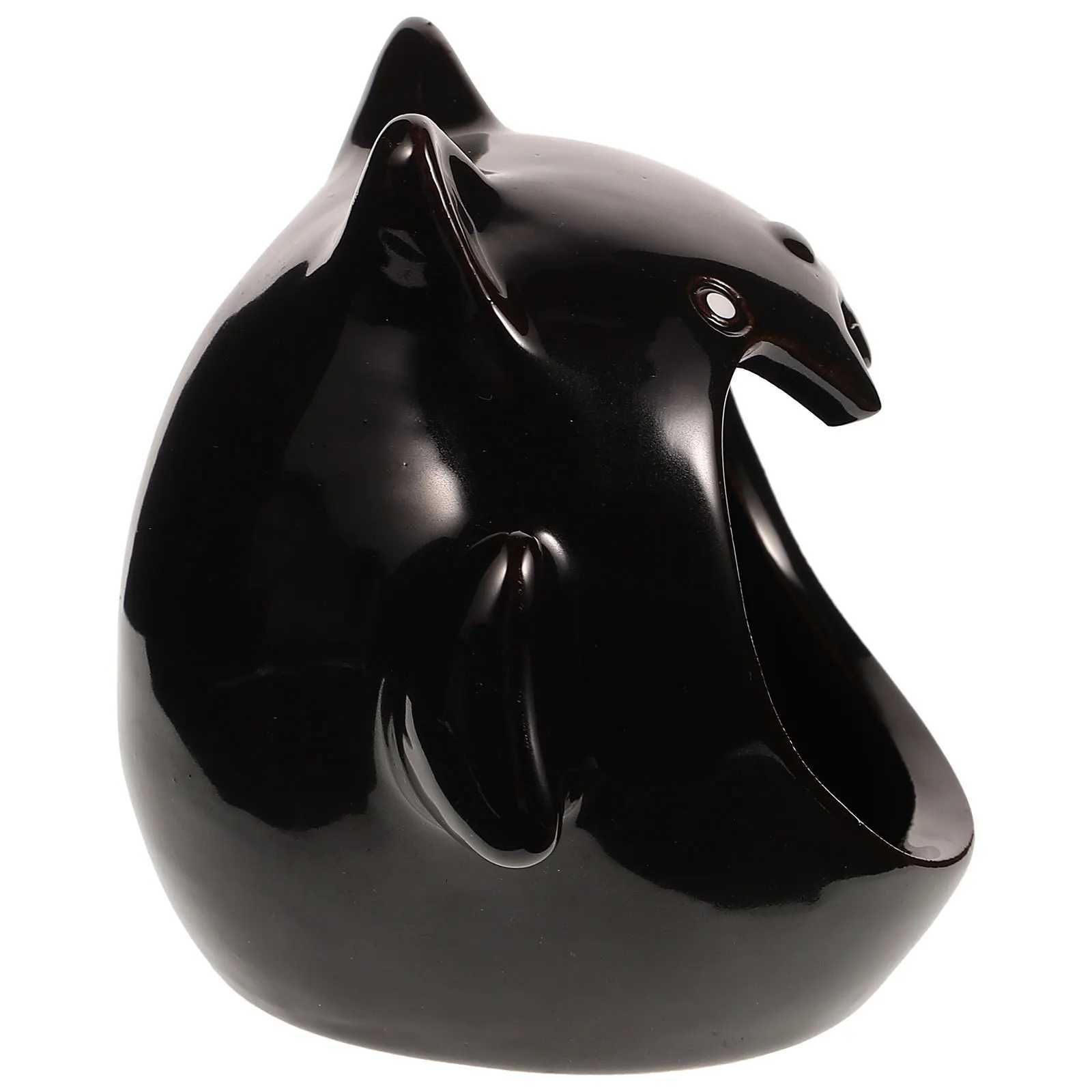 Cooling Ceramic Hamster House Bat Shape Hideout Small Animal Cage Guinea Pig Hut Wear Resistant Safe Pet Nest Year Round M251206