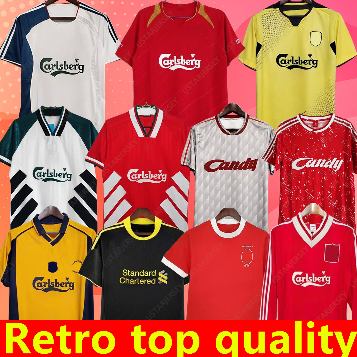 2005 1982 Retro Soccer Jersey Gerrard 04 05 Alonso DALGLISH 10 11 Football Shirts TORRES 1989 91 GERRARD Maillot 82 1985 86 Kuyt 08 09 SUAREZ 92 93 95 96 97 04 05 06 07 09 10
