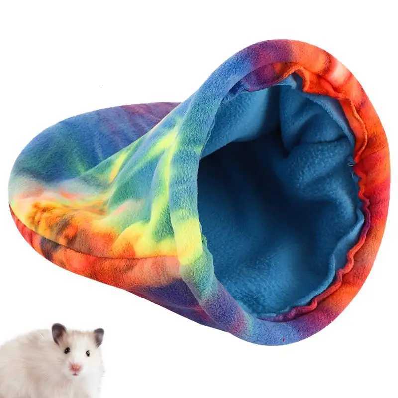 Guinea Pig Snuggle Sack Small Pet House Bed Nest Plushy Colorful Comfortable Small Animal Sleeping Bag For Small Bird Pet M251206