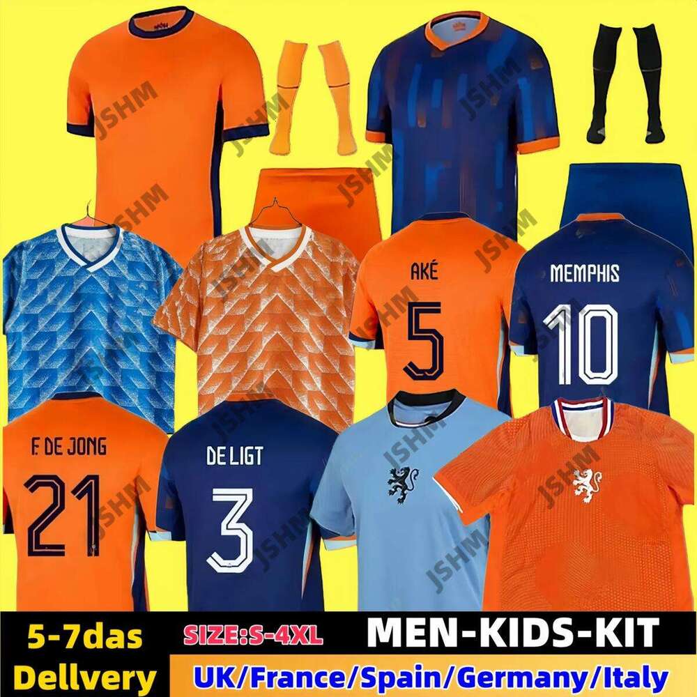 2026 Netherlands Soccer jerseys MEMPHIS 2025 2026 VIRGIL jersey DE JONG GAKPO MALEN VEERMAN WEGHORST DUMFRIES BROBBEY FRIMPONG Shirt DE LIGT XAVI men kids kit