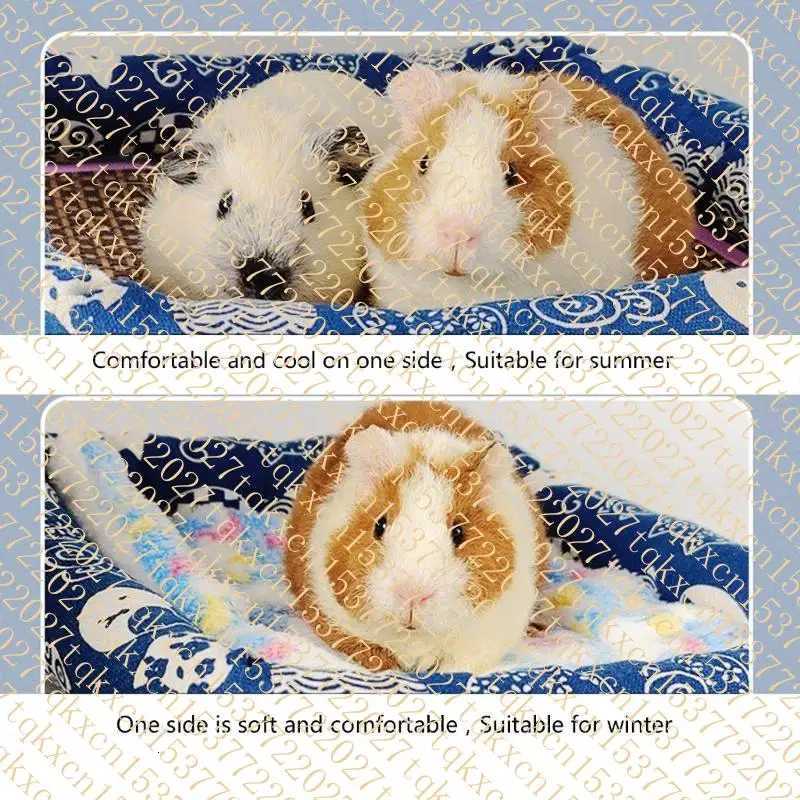Pet Small Animal Hamster Woven Bed Cushion Soft Pad Toy Rabbits Bed Sleep Mat Bed Rodents Toy for Cage 87HC M251206
