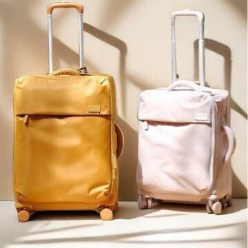 Designer luggage, luxury travel case, ultra-light Oxford fabric, business and leisure, password retractable handle suitcase.