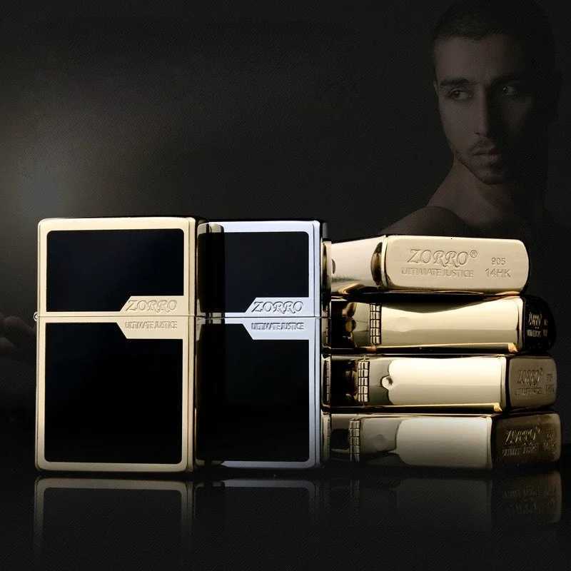 Windproof Kerosene Lighter Genuine Copper Shell Sand Wheel Kerosene Lighter Wholes Support Lettering H251206