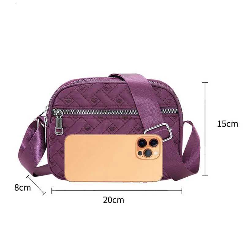 Casual Women Cross Body Small Messenger Bag Handbag Shoulder Over Bags Fashion Womens Lightweight Underarm Bag bolso mujerT251206