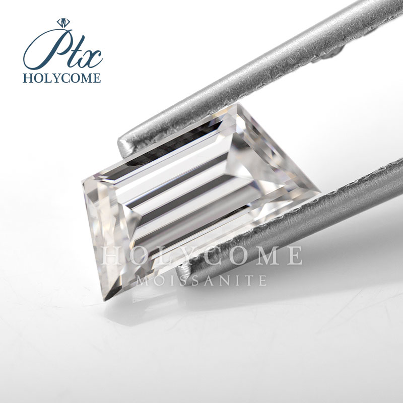 Special Cut Moissanite D VVS Star Clover Half Moon Shield cut Kite cut Trapezoid Hexagon Octagon Baguette cut 0.5-5CT Loose Moissanite Stone