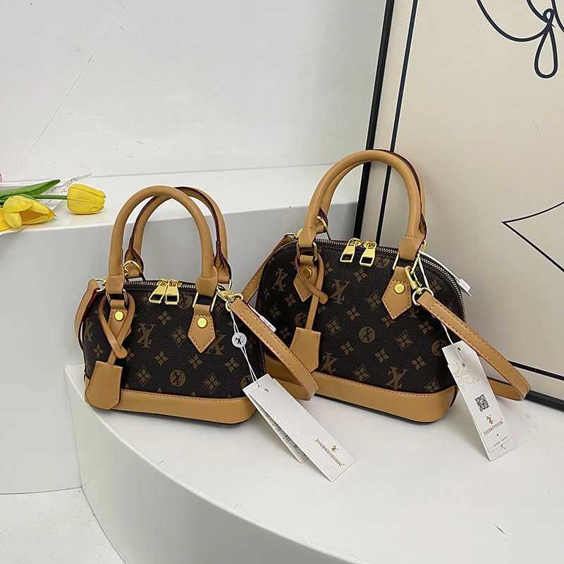 2025 Vintage Print Shoulder Bag Casual Crossbody Purse for Women Commuter Day-to-Night Tote Minimalist Sling Bag TexturedT251205