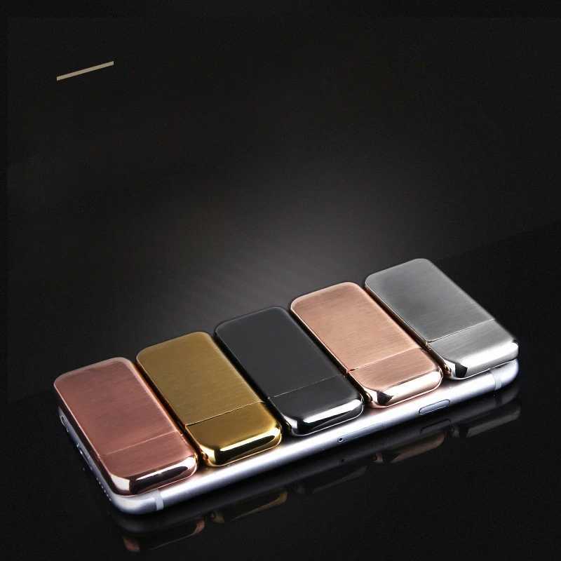 Hot Ss Super Discount tra-thin Pearl Grinding Wheel Iatable Butane Portable Metal Light Luxury Lighter Wholes Pr H251206