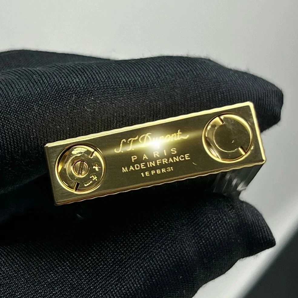 L1/L2 D Brand Options Available Vintage Silver Golden Stripe Line Copper Butane Lighter Collection H251206