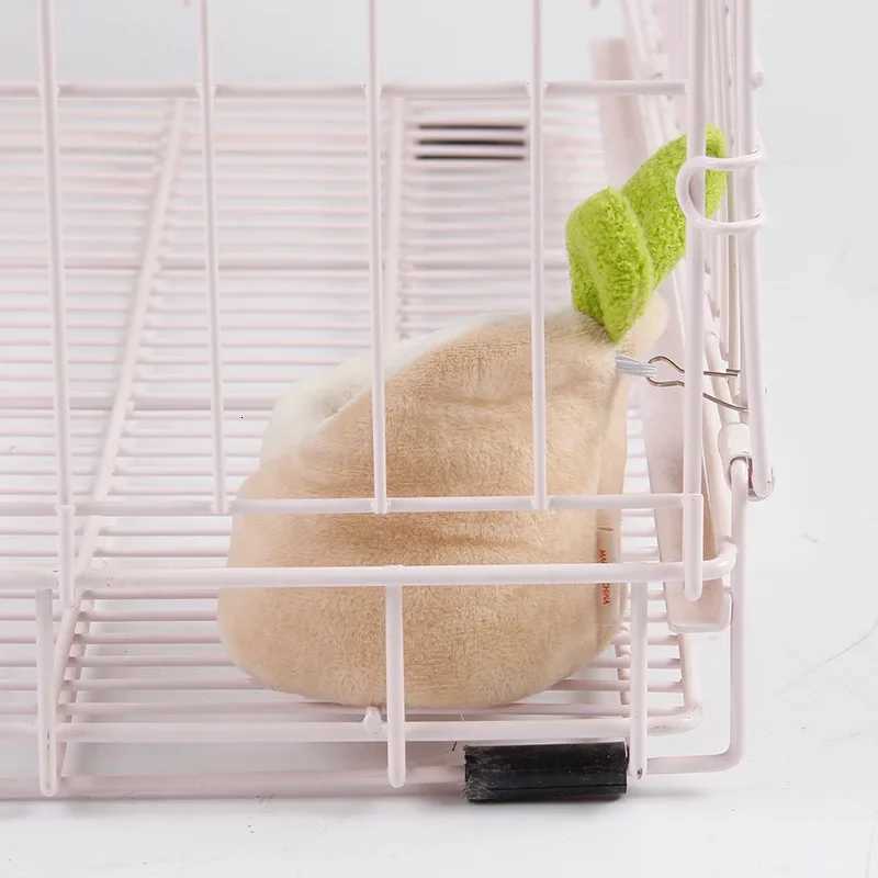 Hamster House Guinea Pig Nest Small Animal Hand Holding Warm Nest Sleeping Bed Cotton Mat Soft Accessories Pets Supplies M251206