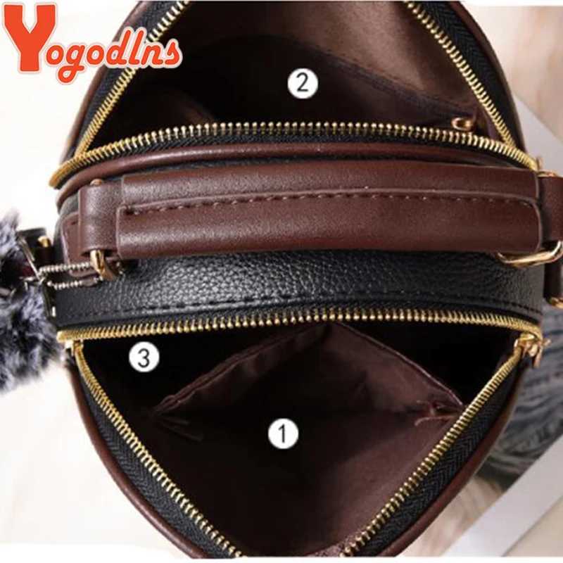 Vintage Small Crossbody Shoulder Bag for Women Designer Top-handle Handbags Purse Female PU Leather Messenger Bag TotesT251205