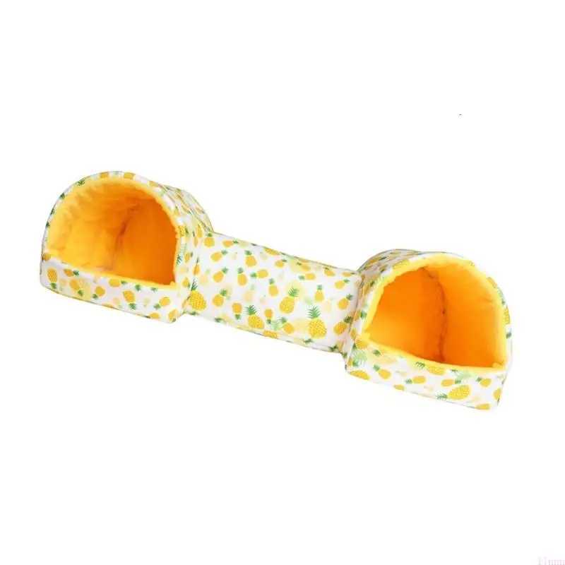 Hamster Bed Toy Guinea Pigs Toy Hamster Rodents Tunnel Soft Bed Large Size M251206