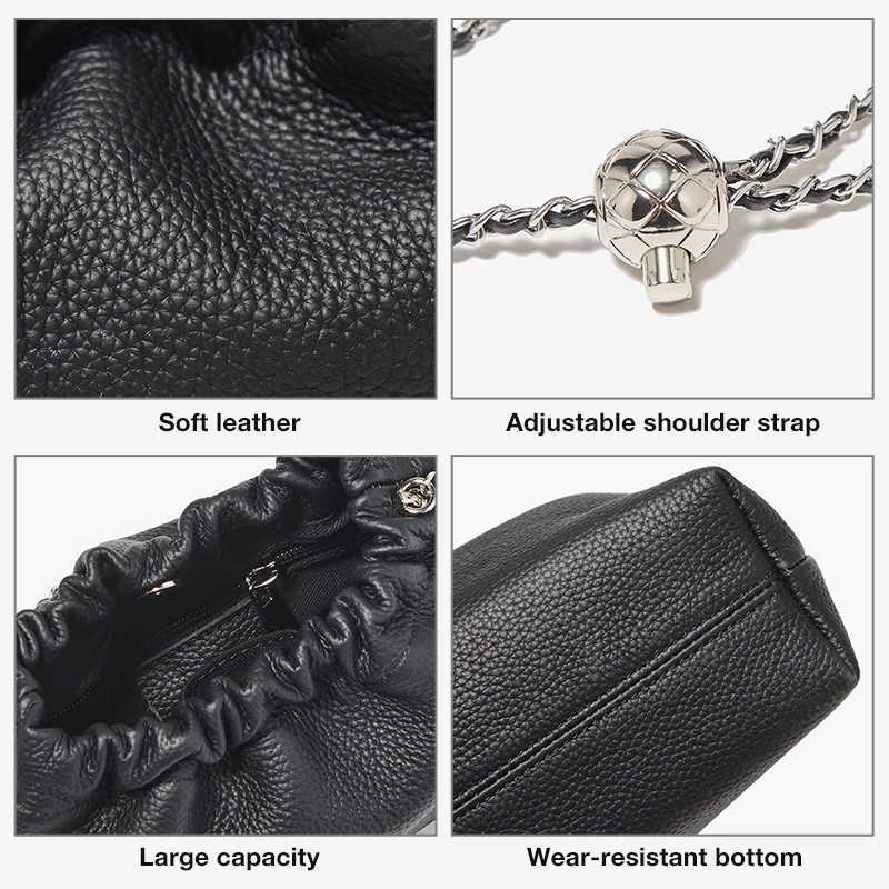 FOXER 2025 New Autumn Winter Chic Small Crossbody Bag for Women Genuine Leather Fashion Mini Female Shoulder Chain Phone PurseT251206