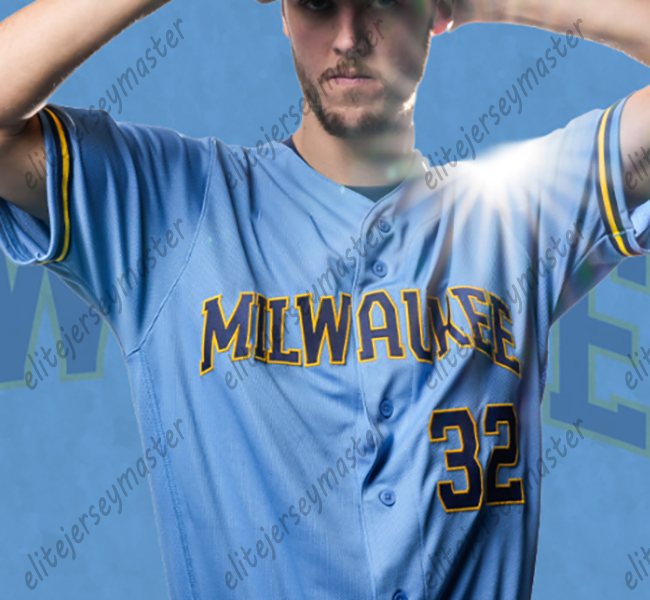 2026 Jackson Chourio Jacob Misiorowski Christian Yelich Rhys Hoskins William Contreras Sal Frelick Yount Personalized Customized Baseball Jerseys 11