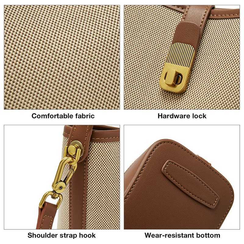 FOXER 2025 Autumn Winter Women Handbag PVC Retro Lady Bucket Bag Fashion Shoulder Bag Messenger Purse Best Gift for WifeT251206