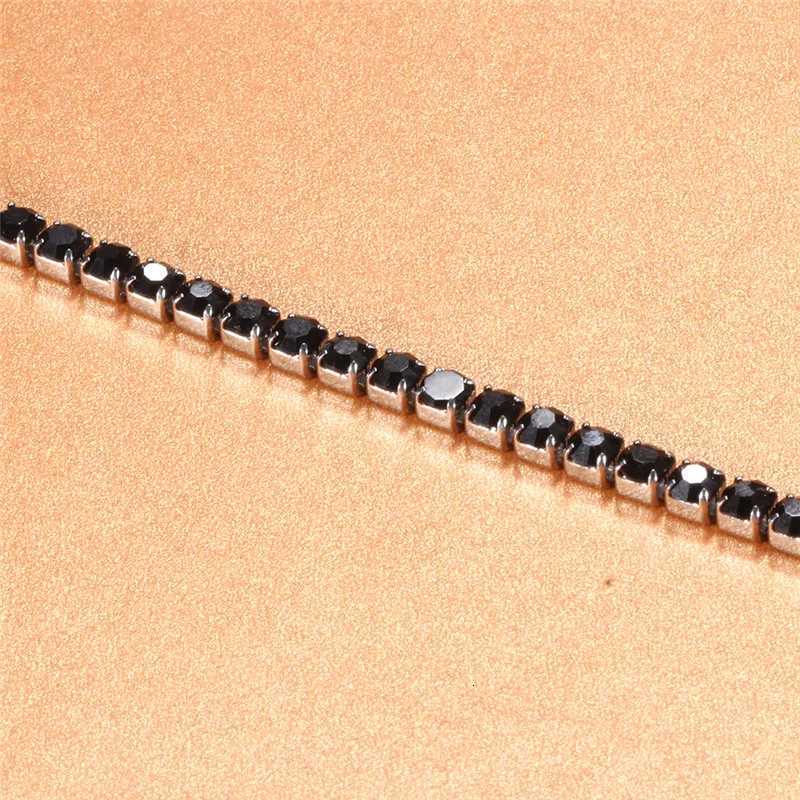 Modyle 316L Stainless Steel Sparkly Cubic Zircon Tennis Link Bracelets For Men and Women Gifts W251206