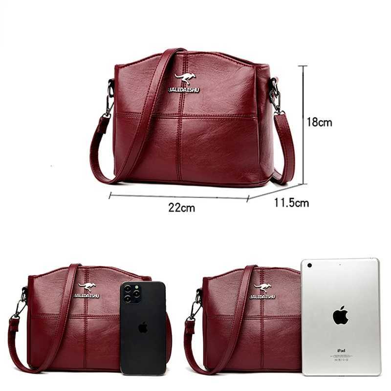 Fashion Female High Quality Soft Leather Bag Ladies Handbags 2023 Women Shoulder Bag Small Crossbody Bags for Women Sac A MainT251206