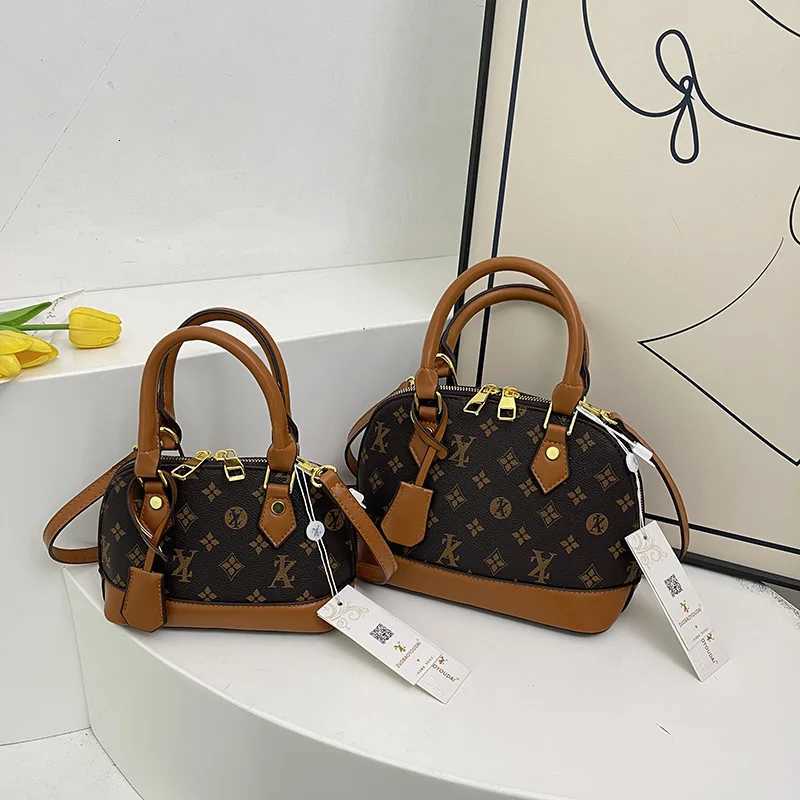 2025 Vintage Print Shoulder Bag Casual Crossbody Purse for Women Commuter Day-to-Night Tote Minimalist Sling Bag TexturedT251205