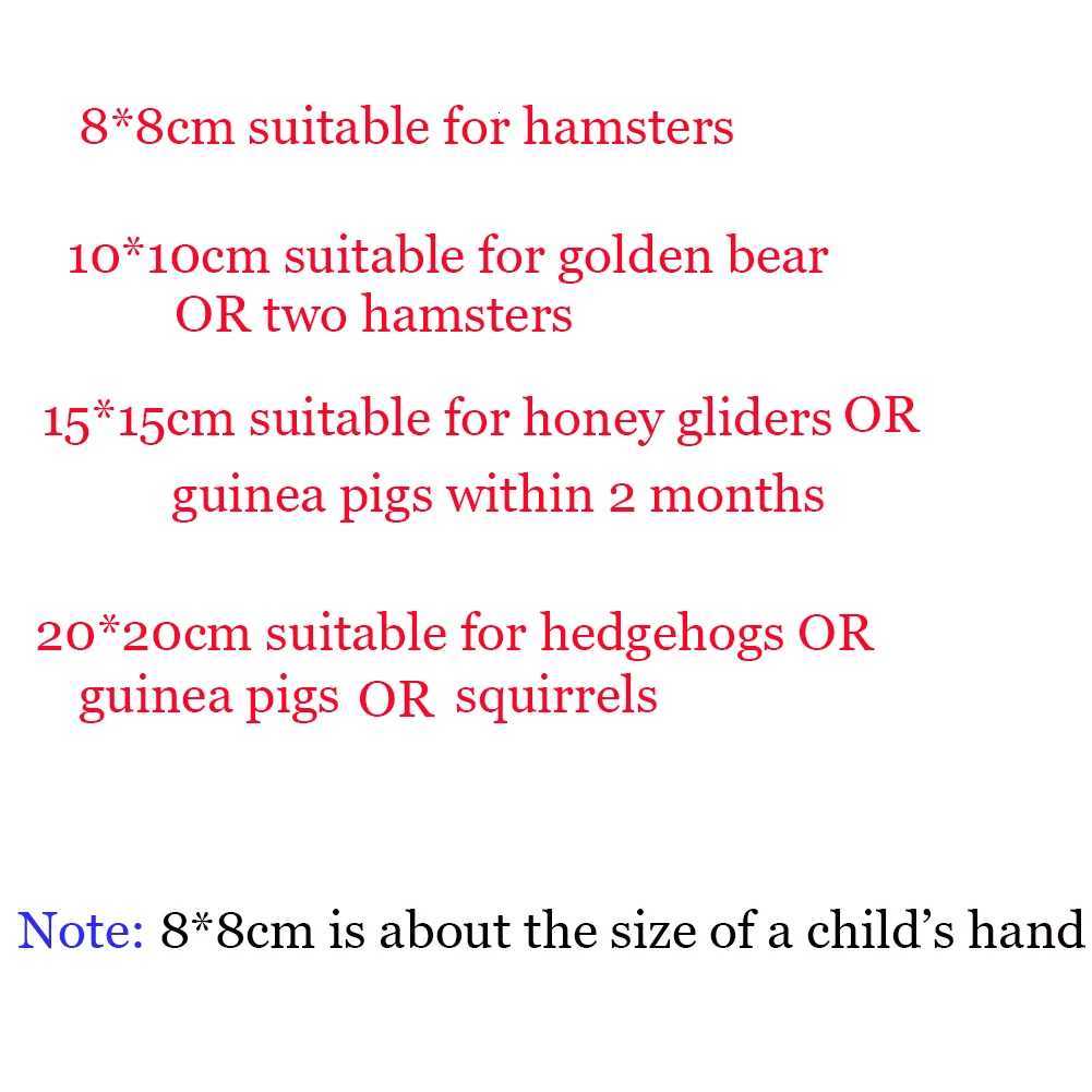 1 Pcs Hamster House Guinea Pig Nest Small Animal Sleeping Bed Winter Warm Cotton Mat Soft Accessories For Rodent/Guinea Pig/Rat M251206