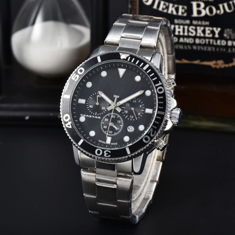 New Men's watch quartz movement, lifestyle waterproof luminous designer watch, Japanese battery