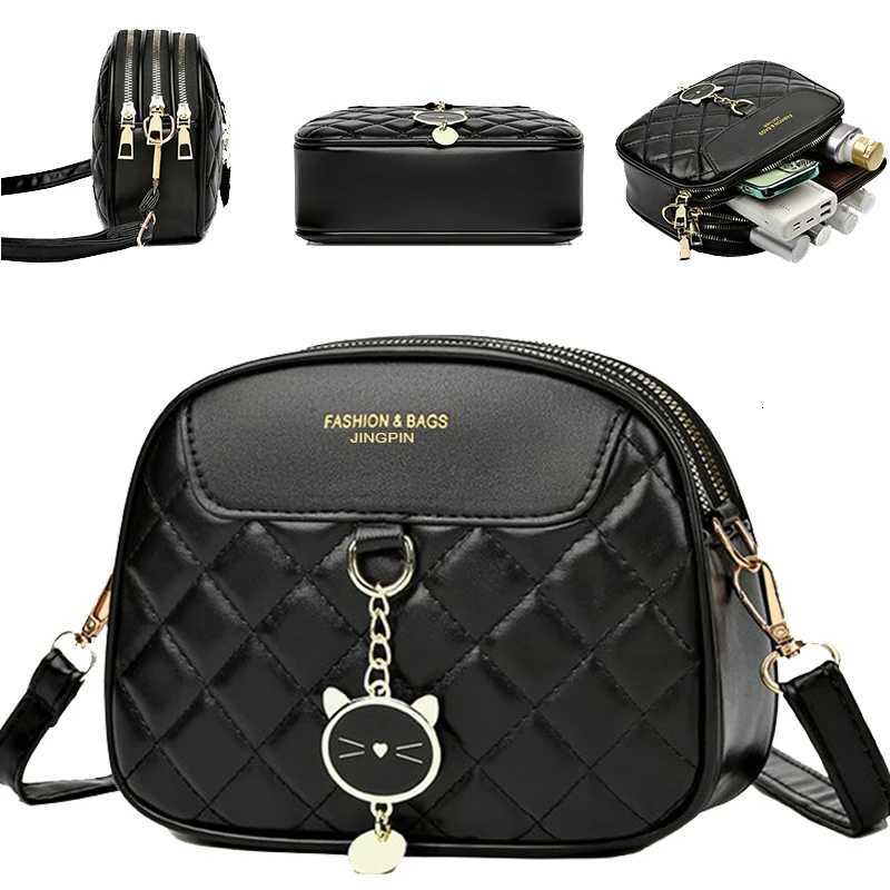 Mens and womens single-shoulder crossbody bags with simple and versatile design Imitation brand womens bagsT251206