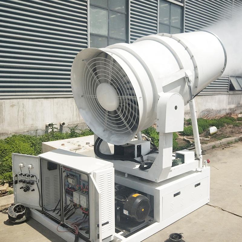 Mining Dust Suppression & Cooling Cannon | High-Efficiency Water Mist System for Improved Air Quality