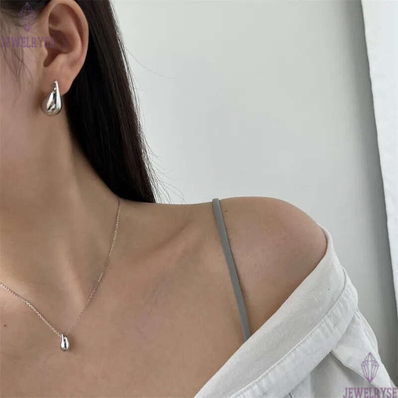 luxury 18k gold earrings designer for women 12mm 18mm 23mm 30mm 925 sterling silver water drop fashion womens gilrs back stud earring jewelry woman fr