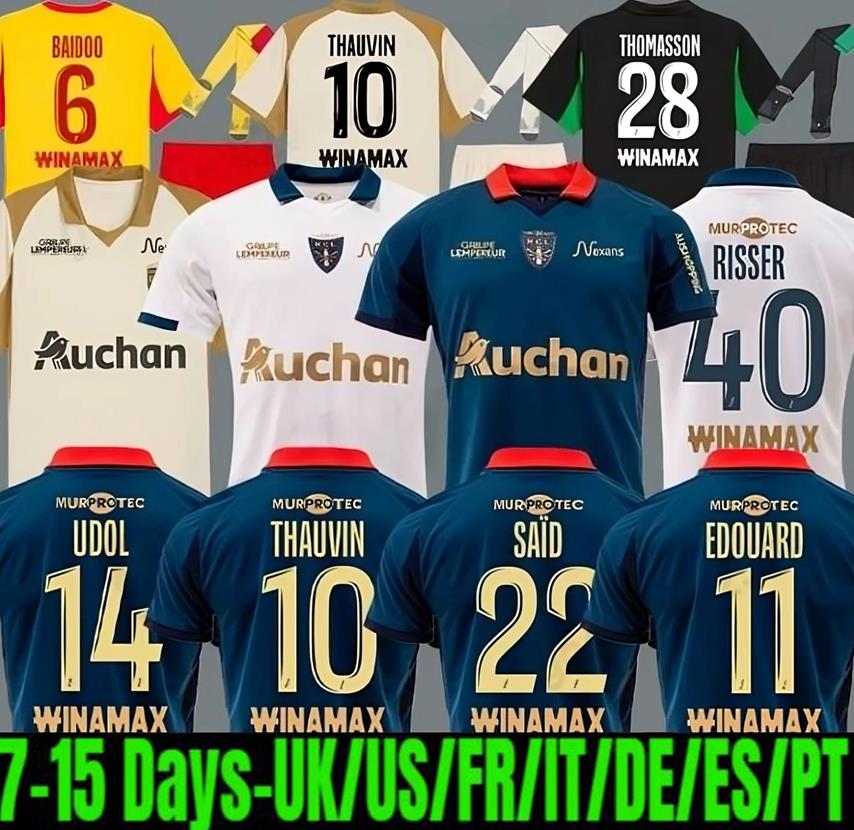 Maillot RC Lens 25 26 Soccer Jerseys Home Away Saint-Barbe Special EL AYNAOUI KAKUTA FULGINI DIOUF SPIERINGS GANAGO SOTOCA WAHI Football