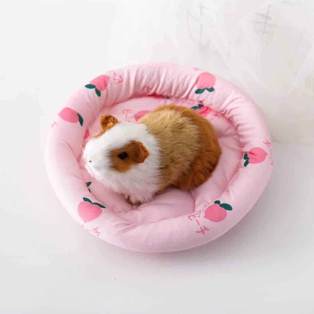 1PC Circular Summer Cooling Hamster Bed Comfortable Sleep Mat Pad Cushion for Hamster/Hedgehog/Squirrel and Other Small Animals M251206