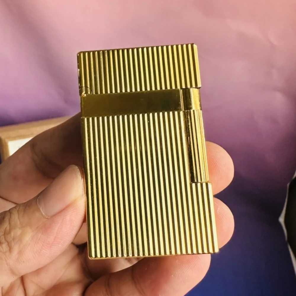 High-end cust lighter ic design gas-filled loud sound ces with a cust smoking set a perfect gift for men H251206