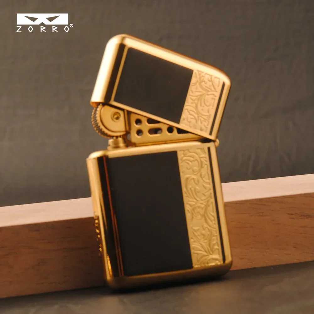 Upgrades The Third Generation Cotton Oil Lighter Resin Process Sed Movement Brass High-end Personali Gift H251206